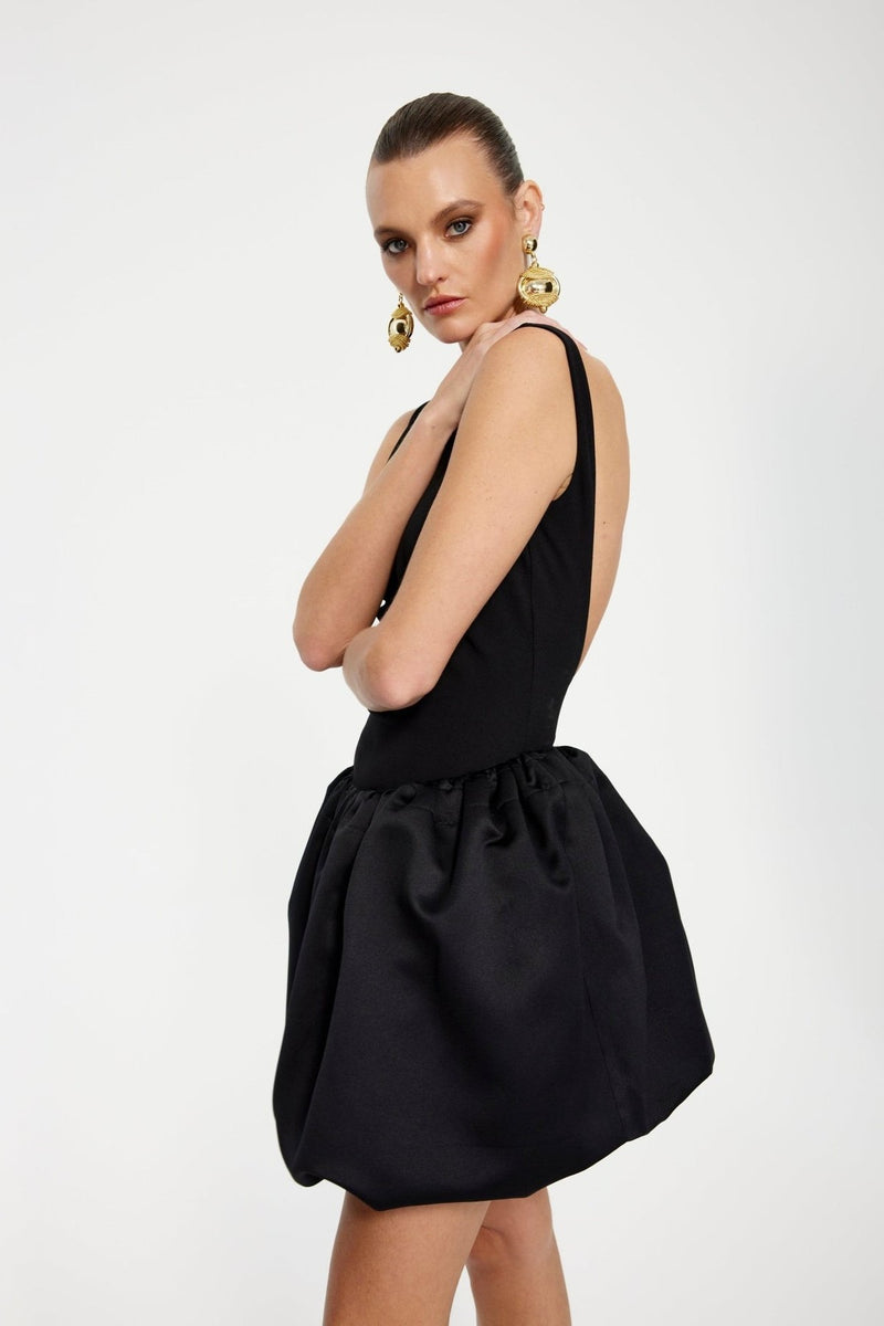 Keke Mini Dress - Black - SHOPJAUS - JAUS