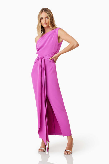 Kenna Cocktail Dress - Purple - SHOPJAUS - JAUS