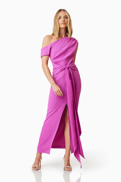 Kenna Cocktail Dress - Purple - SHOPJAUS - JAUS