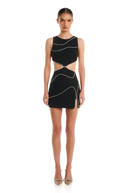 Khali Dress - Black - SHOPJAUS - JAUS
