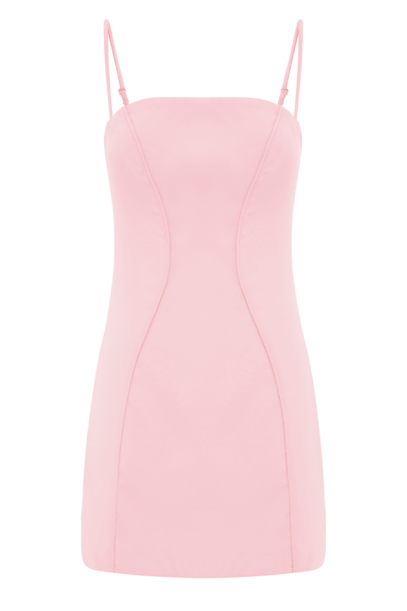 Lauz Mini Dress - Pink - JAUS