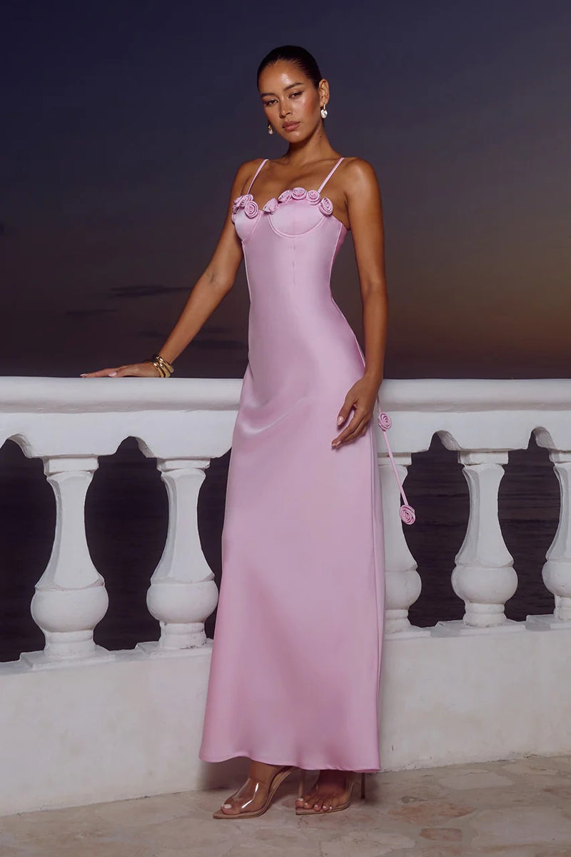 Lavena Maxi Dress - Petal