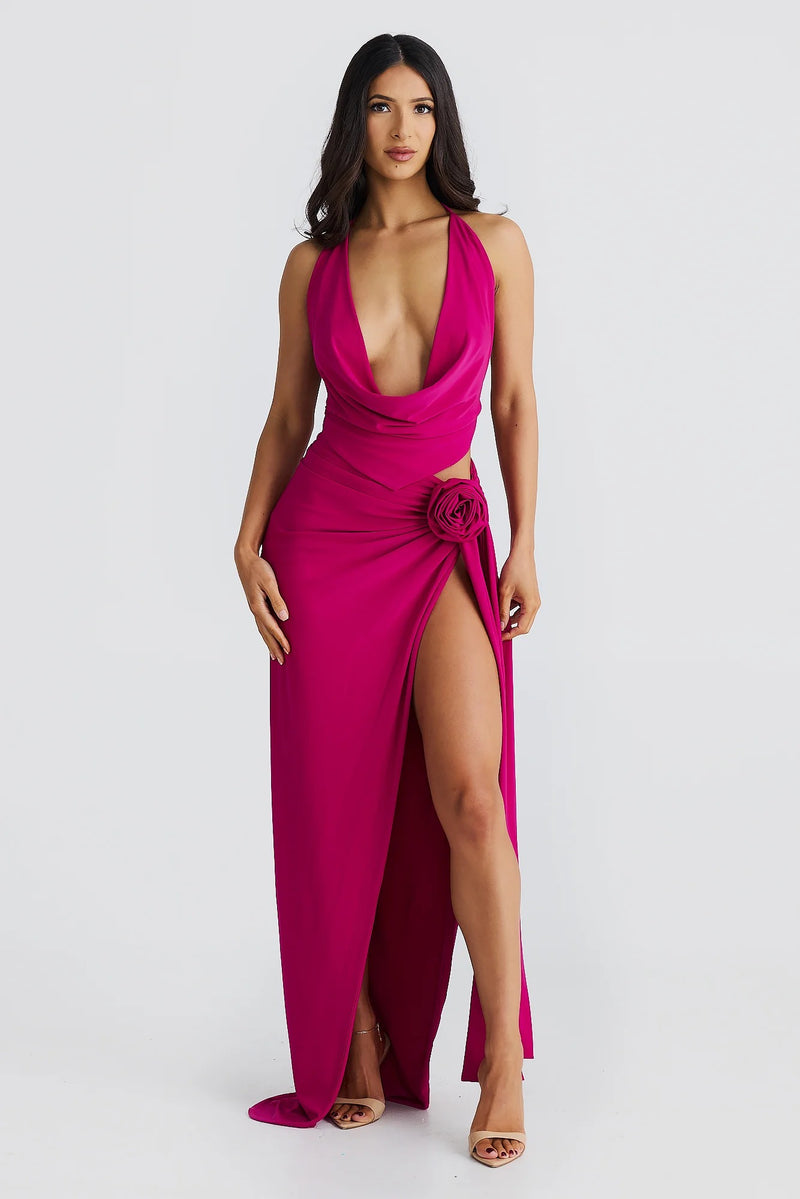 Mira Top - Deep Berry - SHOPJAUS - JAUS