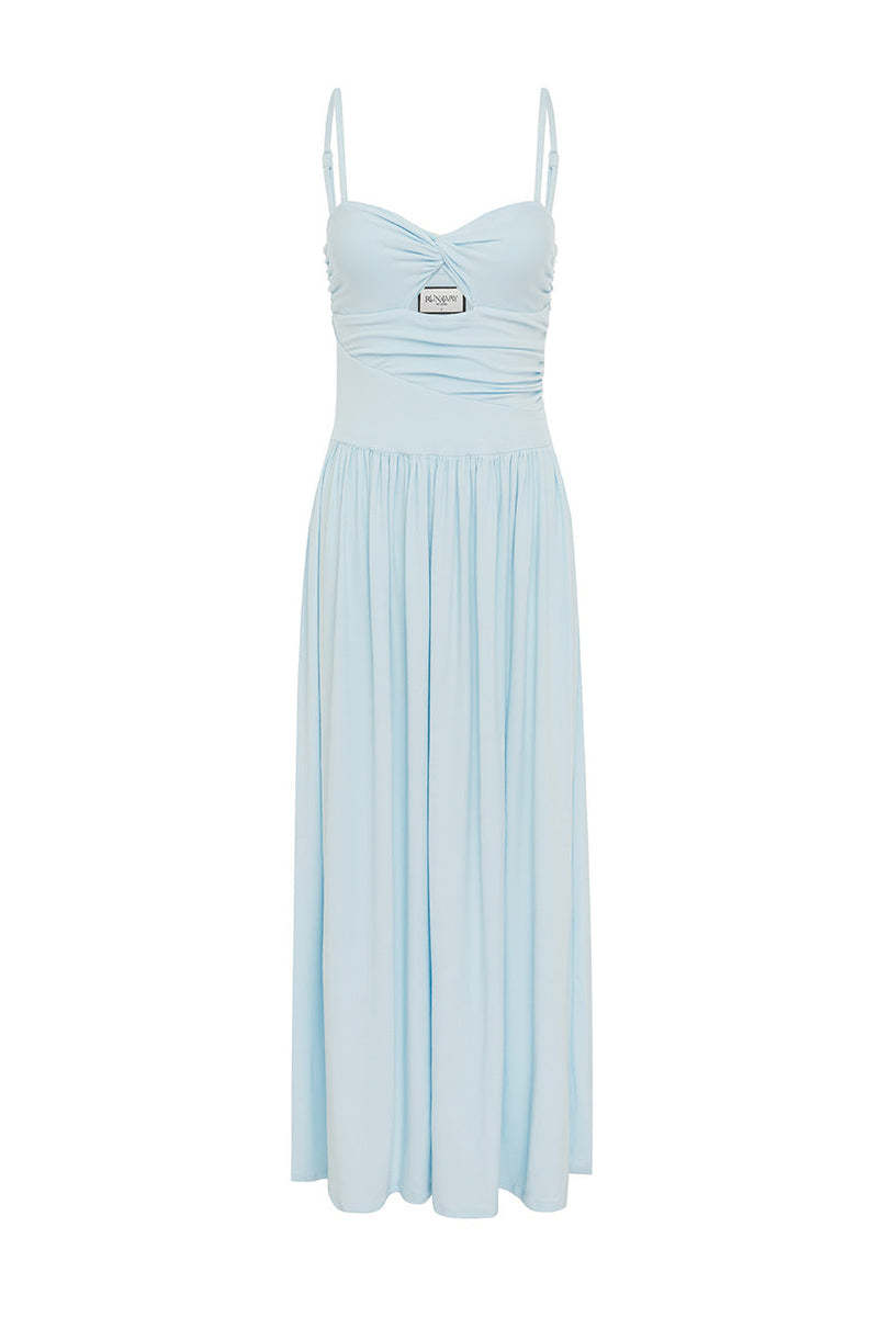 Libertine Maxi Dress - Sky Blue - SHOPJAUS - JAUS