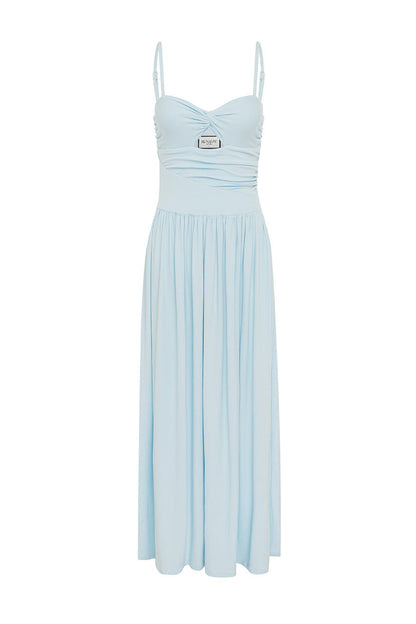 Libertine Maxi Dress - Sky Blue - SHOPJAUS - JAUS