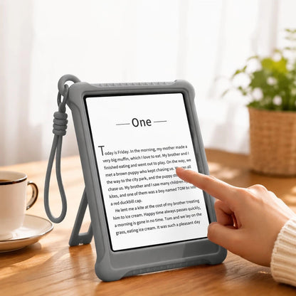 Lightweight Shockproof Full-Body Case For Kindle Paperwhite – Compatible With Kindle 11th Gen (2022/2024, 6")/ Paperwhite 12th Gen (2024, 7")/ Paperwhite 11th Gen (2021, 6.8") – Adjustable Stand, Ha