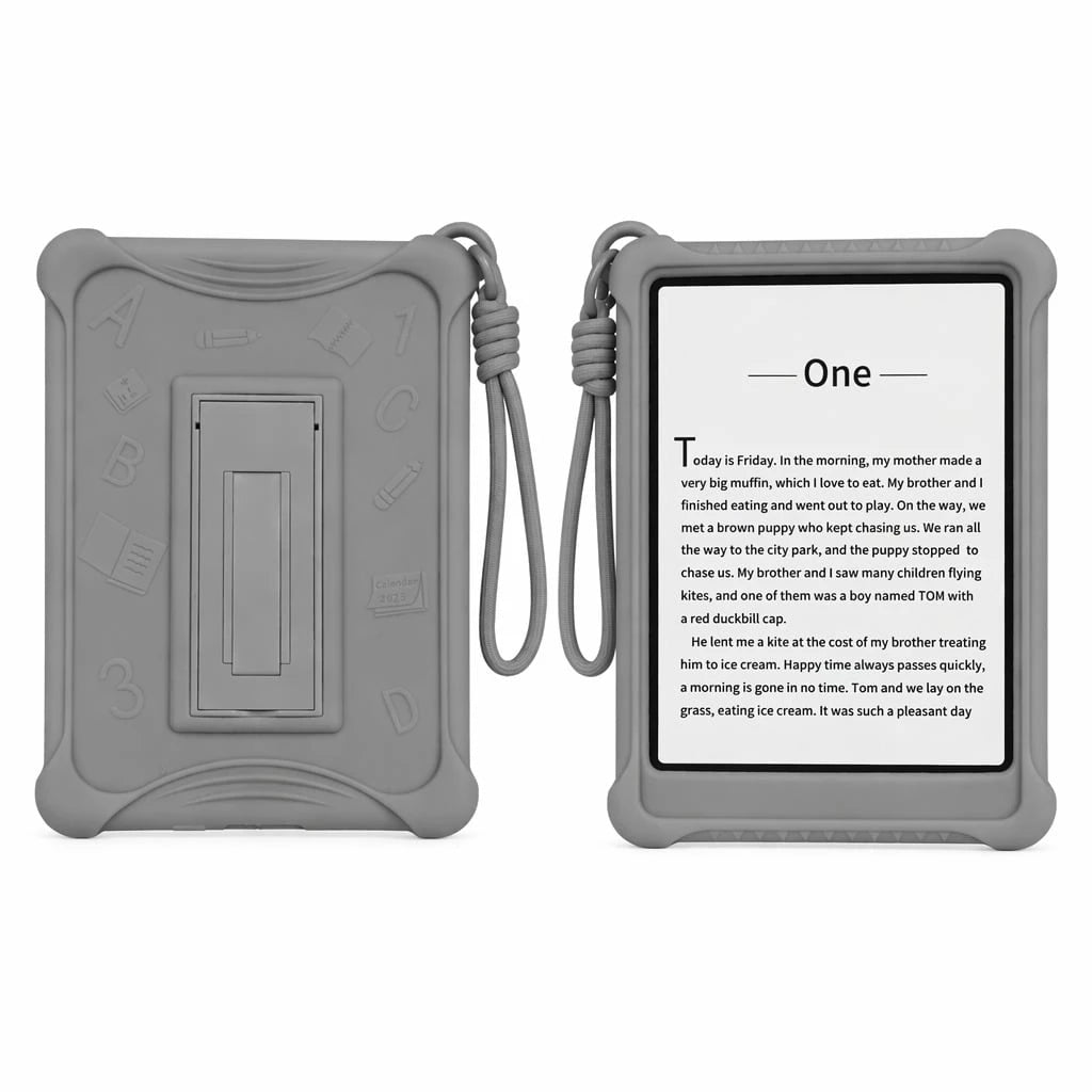 Lightweight Shockproof Full-Body Case For Kindle Paperwhite – Compatible With Kindle 11th Gen (2022/2024, 6")/ Paperwhite 12th Gen (2024, 7")/ Paperwhite 11th Gen (2021, 6.8") – Adjustable Stand, Ha