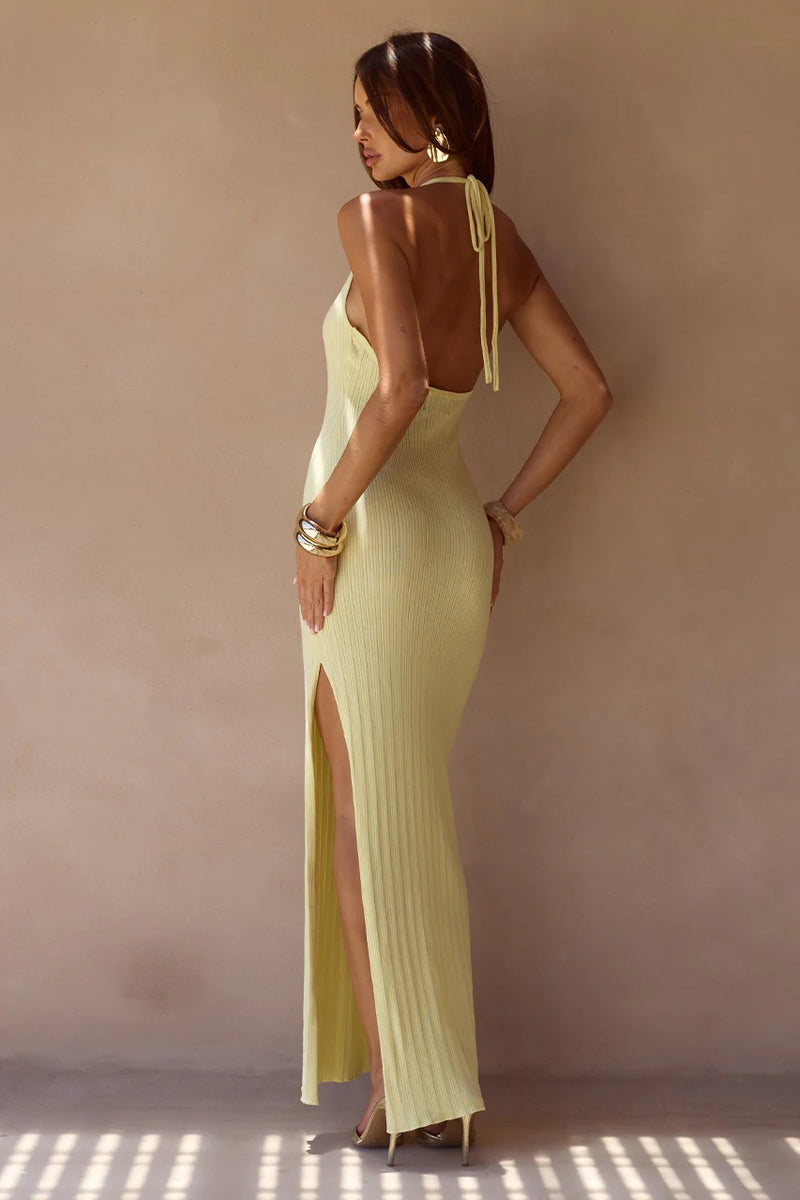Lilabelle Maxi Dress - Lemon