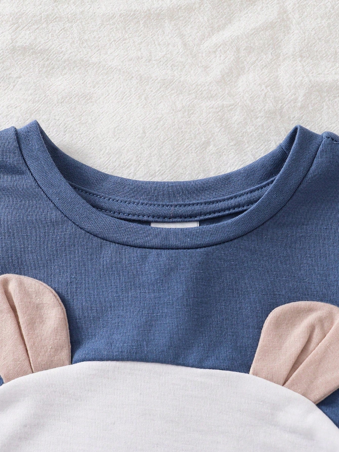 LMoss Kids Baby Boy Casual Minimalist Slim Fit Crew Neck Comfortable Short Sleeve Long Pants Loungewear Multi-Piece Set Suitable, Snug Fit Snug Fit