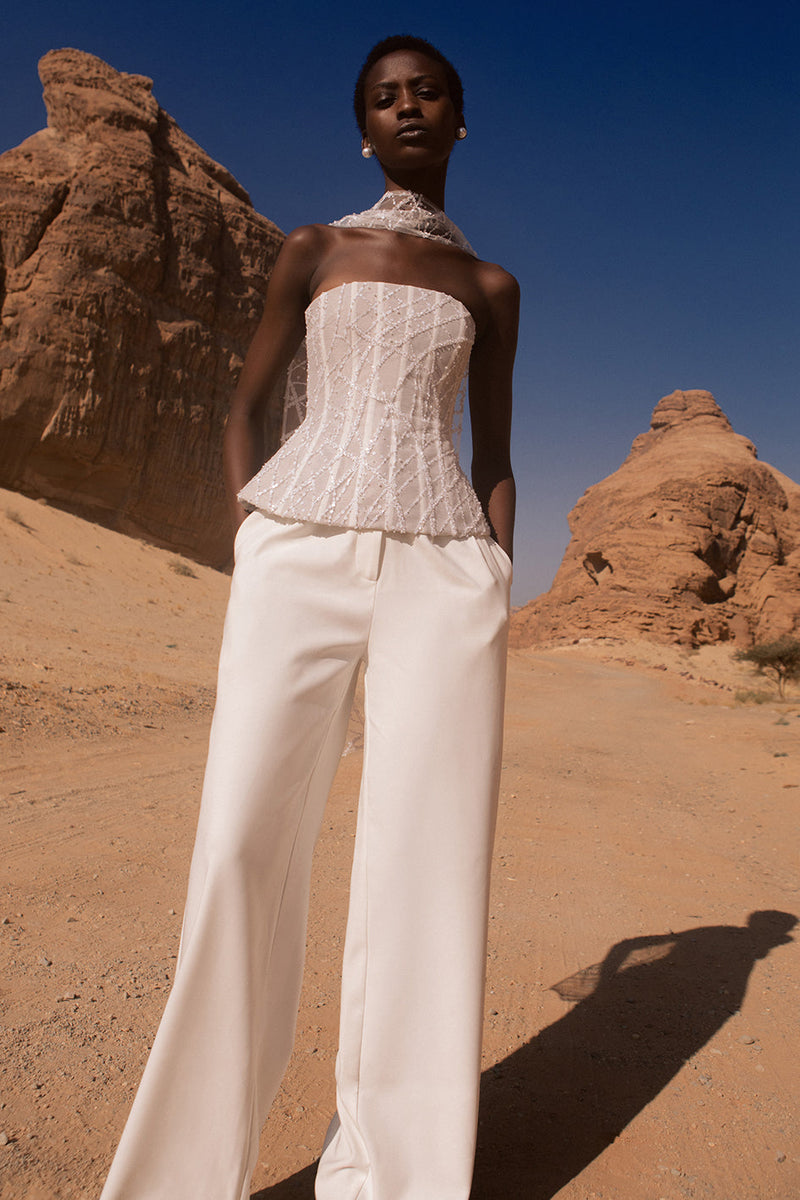 Londyn Pants - White - SHOPJAUS - JAUS