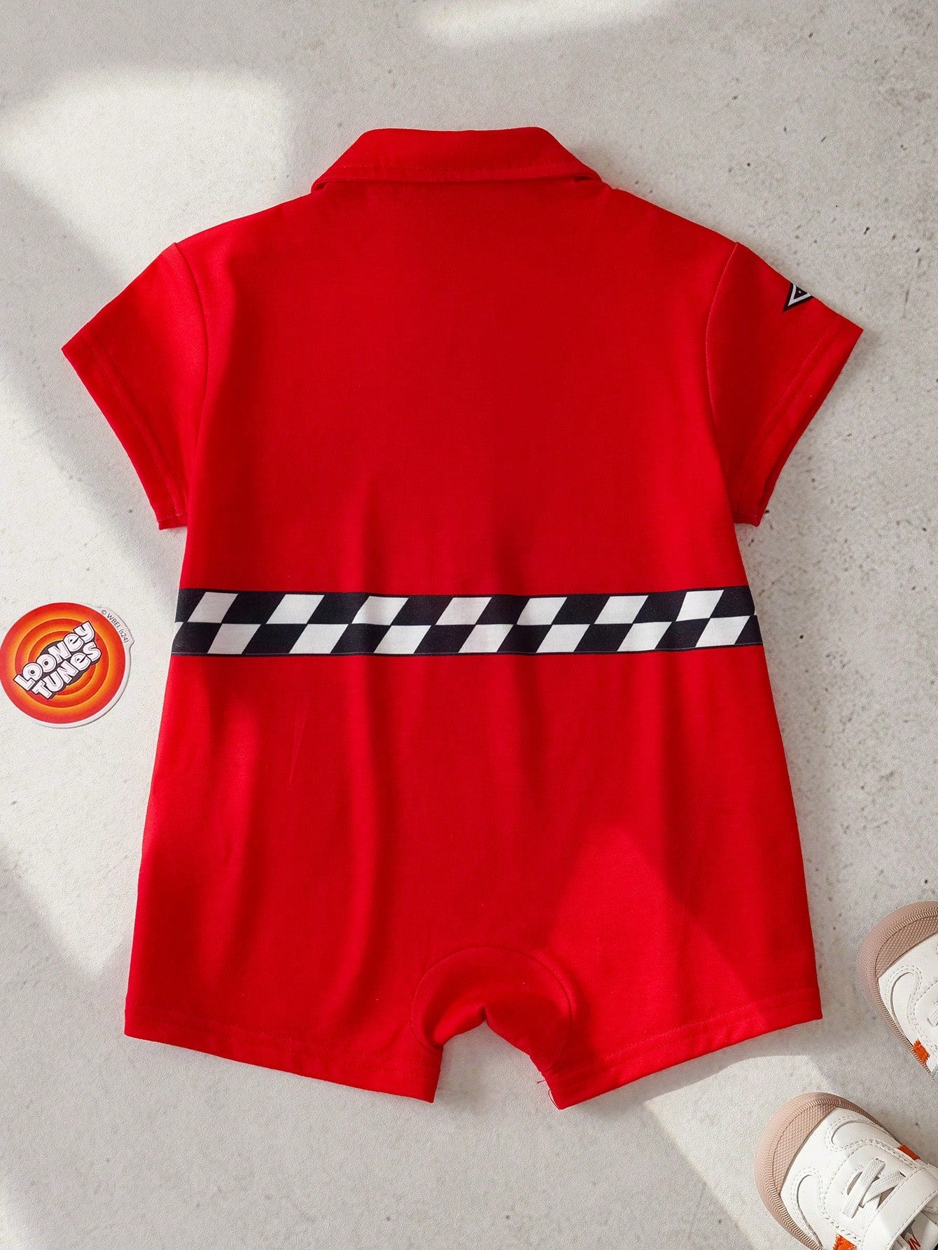 LOONEY TUNES X Baby Boy Short Sleeve Casual Romper