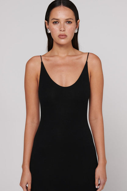 Louise Maxi Dress - Black - SHOPJAUS - JAUS