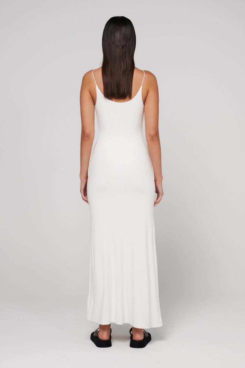 Louise Maxi Dress - White - SHOPJAUS - JAUS