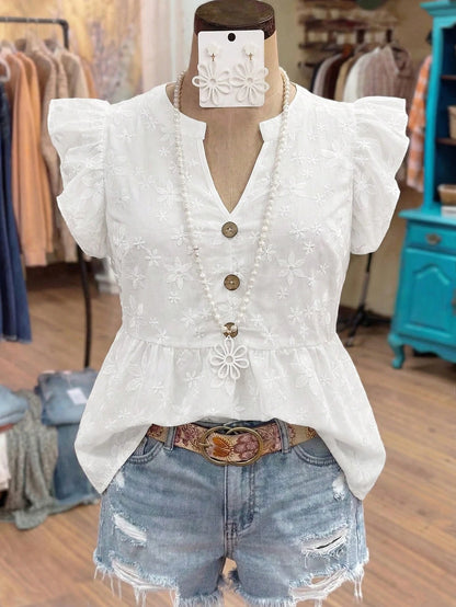 LUNE CURVE Plus Size Women Casual Elegant & Versatile Blouse