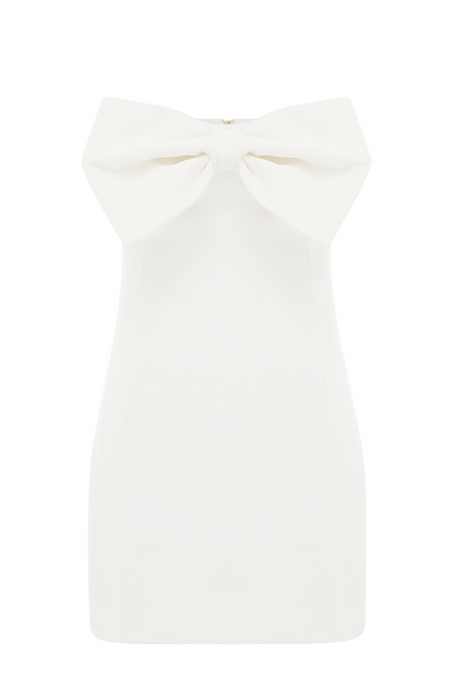 Maddy Mini Dress - White - SHOPJAUS - JAUS