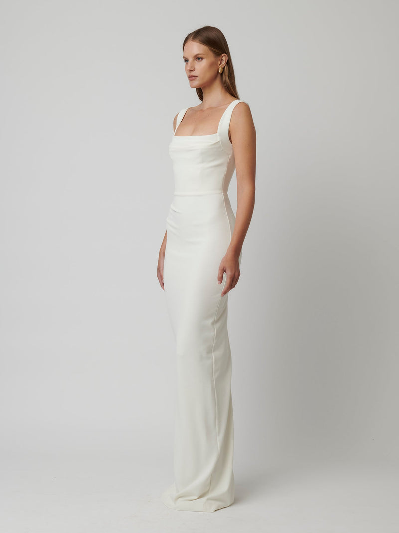 Marbella Gown - Ivory - SHOPJAUS - JAUS