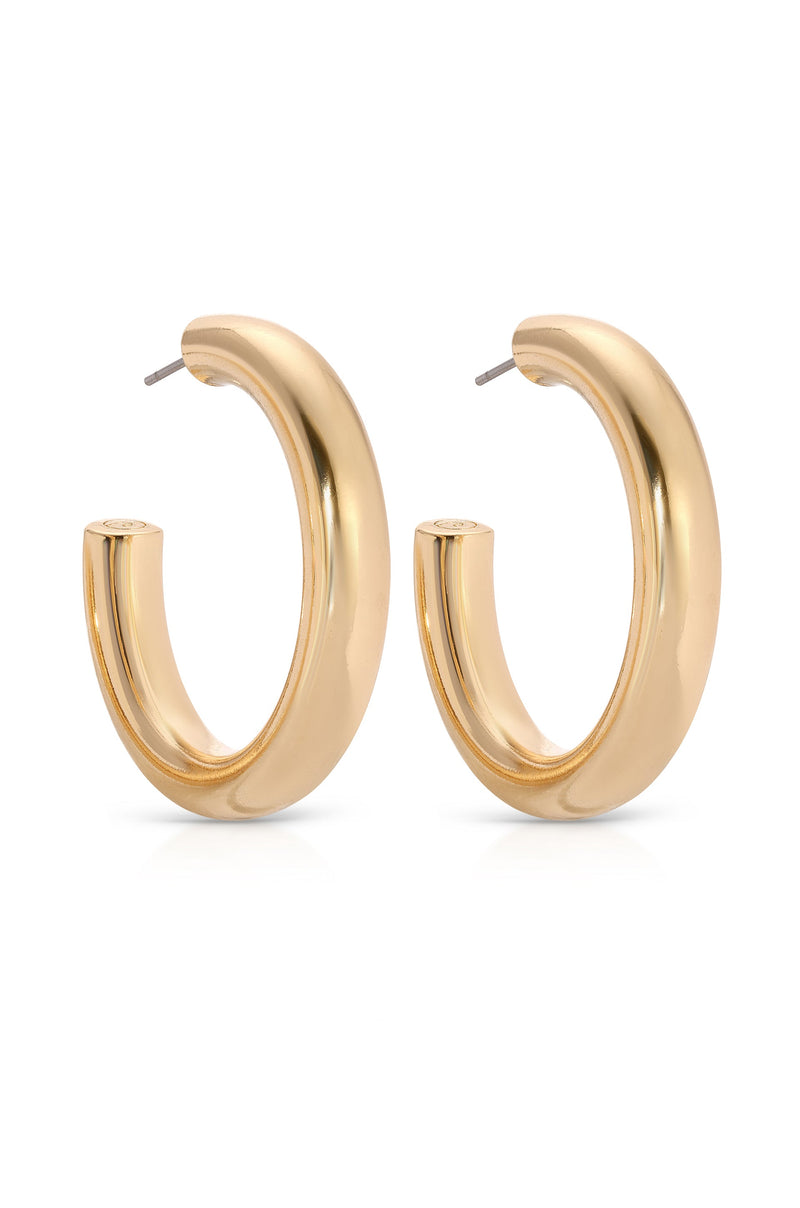 Medium Classic Hoop Earrings - SHOPJAUS - JAUS