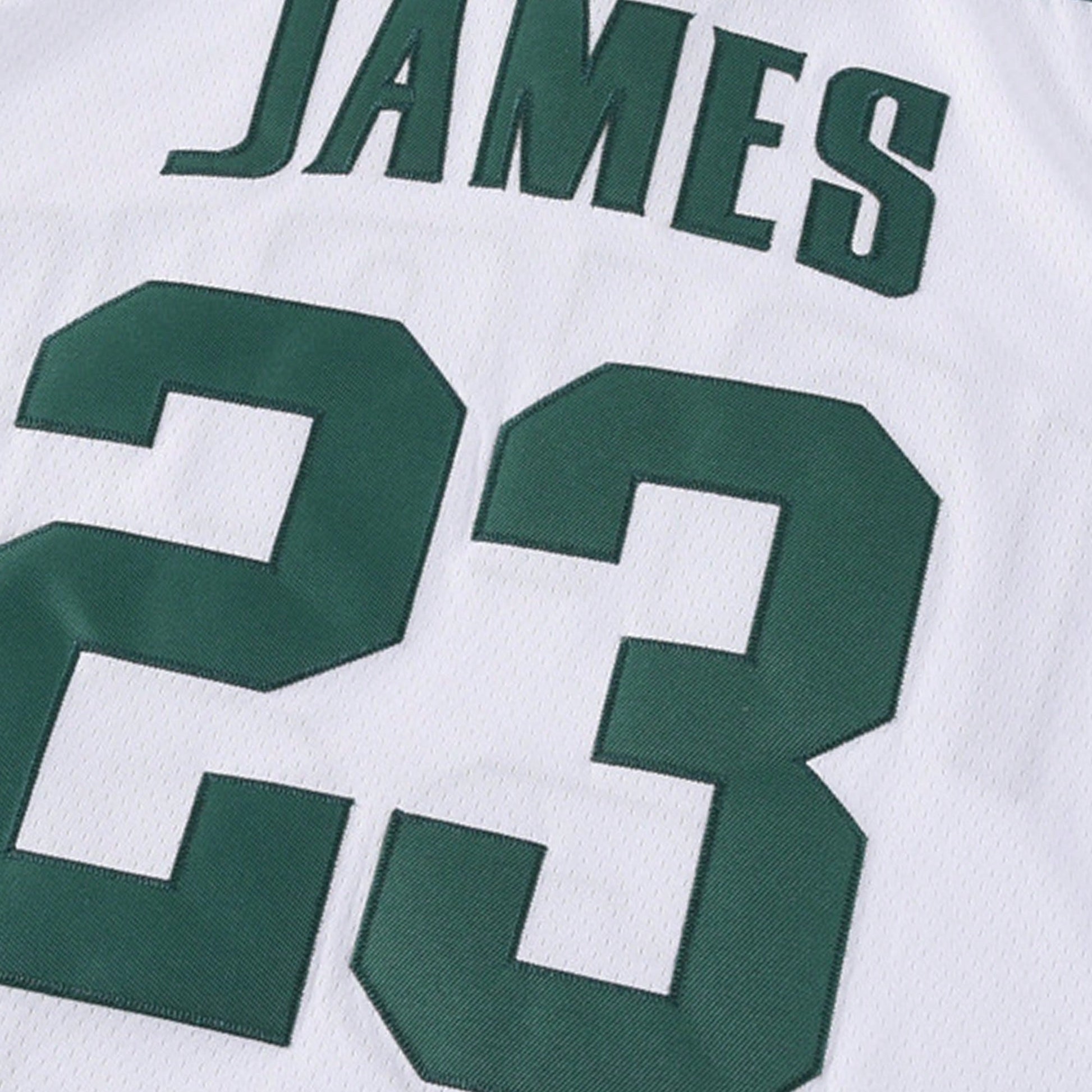Men's #23 IRISH James Basketball Jersey From St. Vincent And St. Mary's High School Auction In Ohio,Exquisite Embroidered Training Match Jersey