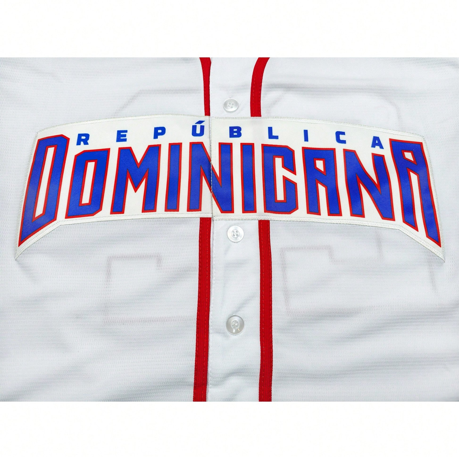 Men's Juan Soto #22 Dominican Republic White Baseball Jersey, 2026 World Baseball Classic Embroidered Number Baseball Uniform, Fan Gift