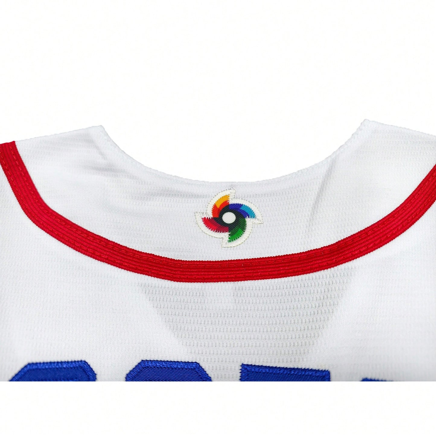 Men's Juan Soto #22 Dominican Republic White Baseball Jersey, 2026 World Baseball Classic Embroidered Number Baseball Uniform, Fan Gift