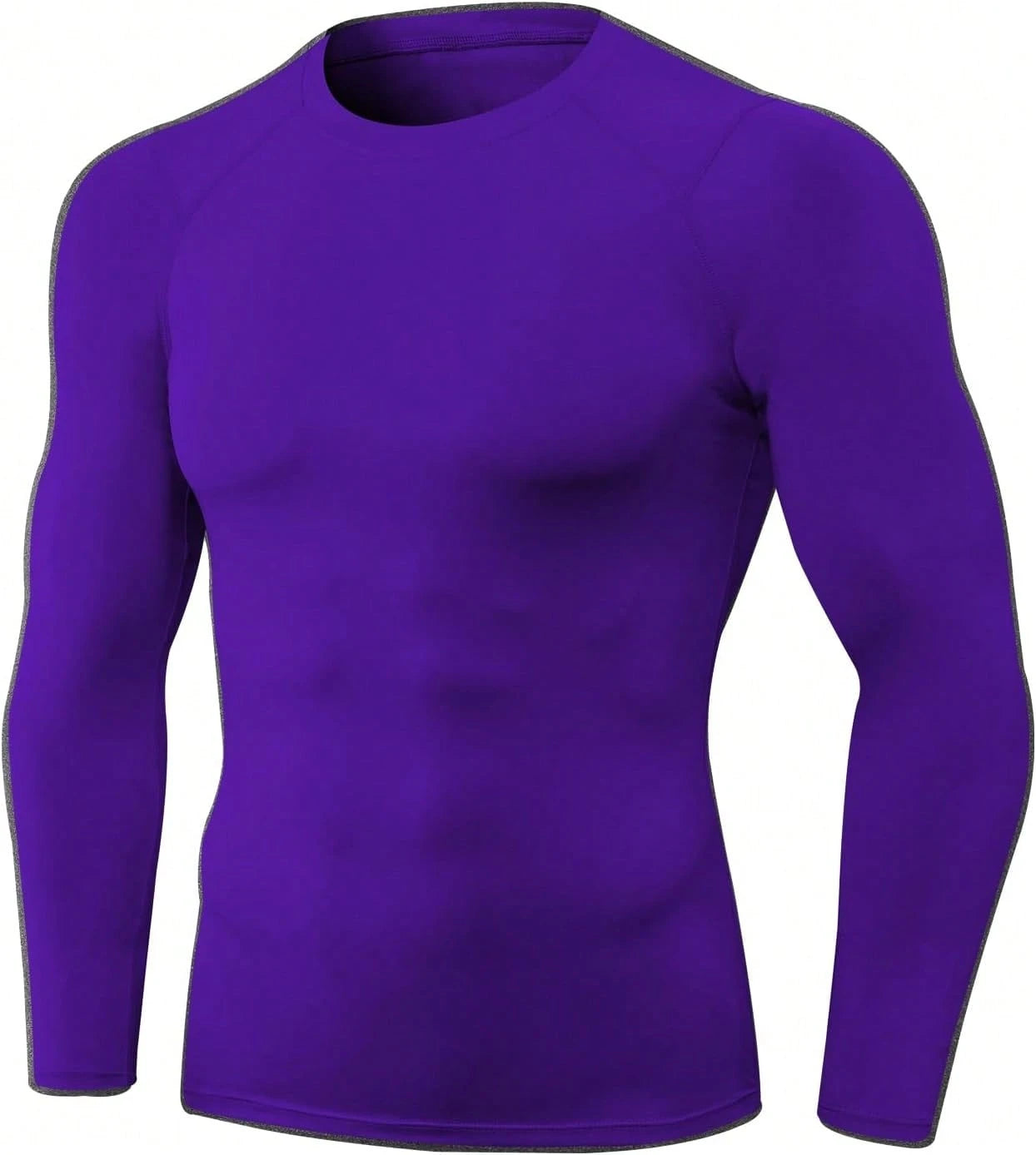 Men's Long Sleeve Compression Shirt For Athletic Workouts