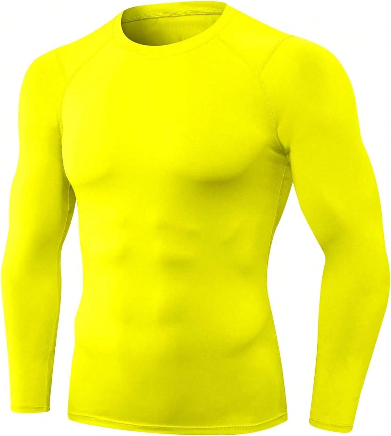 Men's Long Sleeve Compression Shirt For Athletic Workouts