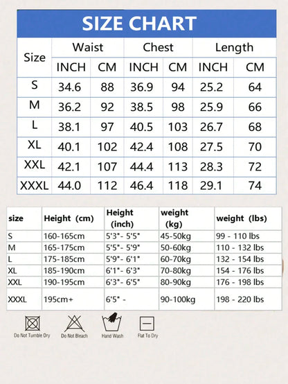 Men's Sports Outdoor Sauna Sweat Vest, Tummy Control Tight Waistband (Order One Size Up) Fall
