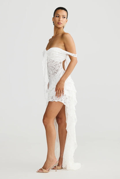 Miah Gown - White