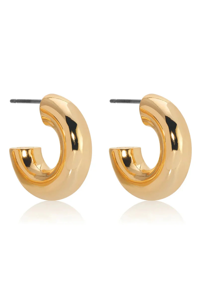 Mini Thick Classic Hoops