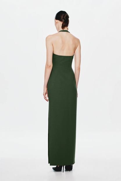 Misha Alusia Maxi Dress - Moss