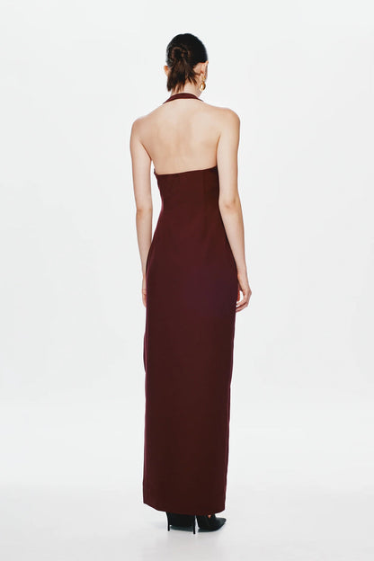 Misha Alusia Maxi Dress - Port