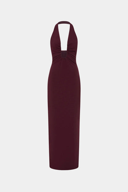 Misha Alusia Maxi Dress - Port