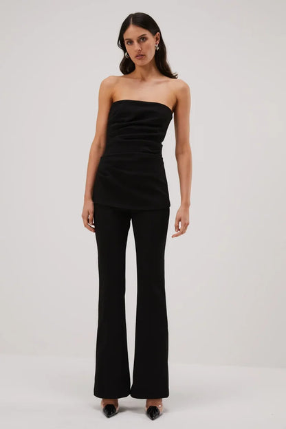 Misha Bronte Jumpsuit - Black - JAUS
