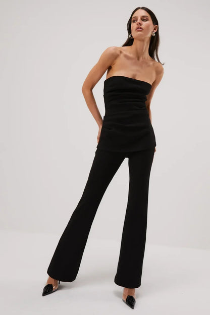 Misha Bronte Jumpsuit - Black - JAUS