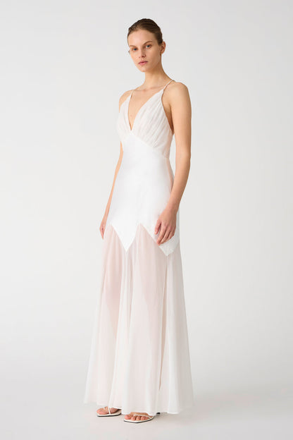 Misha Carla Gown - Ivory - SHOPJAUS - JAUS