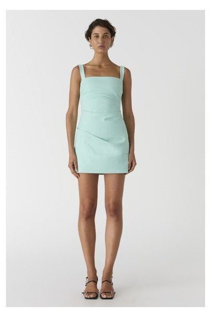 Misha Leanna Mini Dress - Aqua - SHOPJAUS - JAUS