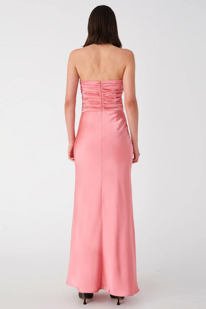 Misha Livia Maxi Gown - Shell Pink - SHOPJAUS - JAUS