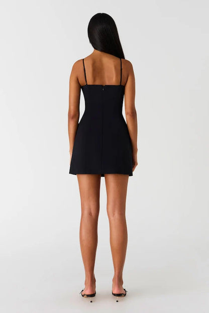 Misha Masha Mini Dress - Black - SHOPJAUS - JAUS