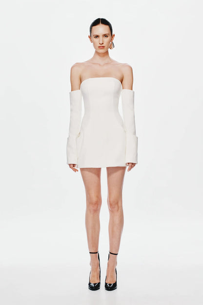 Misha Riptide Mini Dress - Ivory
