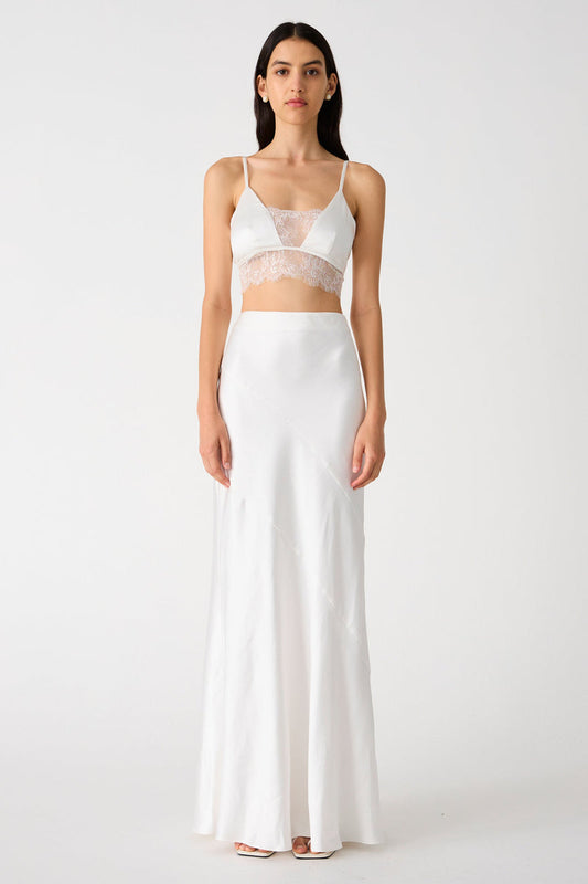 Misha Zaria Top - Ivory - SHOPJAUS - JAUS