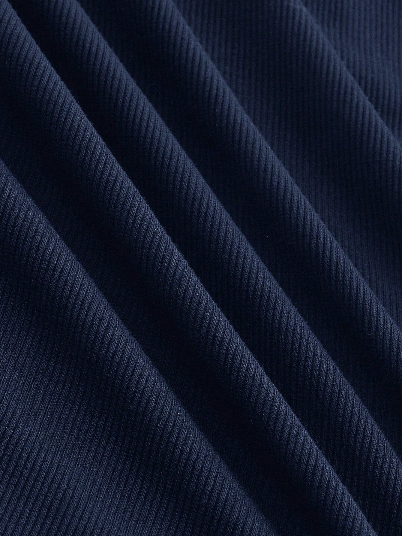 MOD Preppy Style Navy And White Contrast Collar Button Front Dress