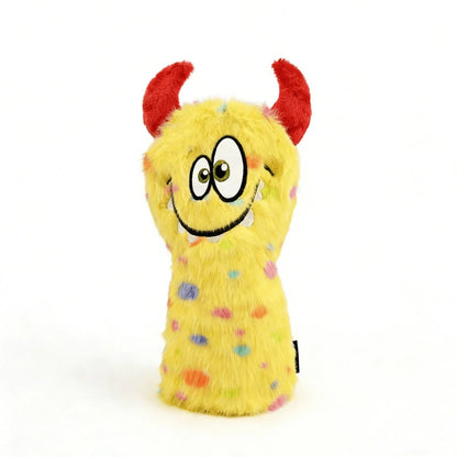 Monster Plush Golf Shaft Covers, Wooden Shaft Sleeves, Leather Headcovers Suitable For Wooden, Fairway And Hybrid Golf Clubs