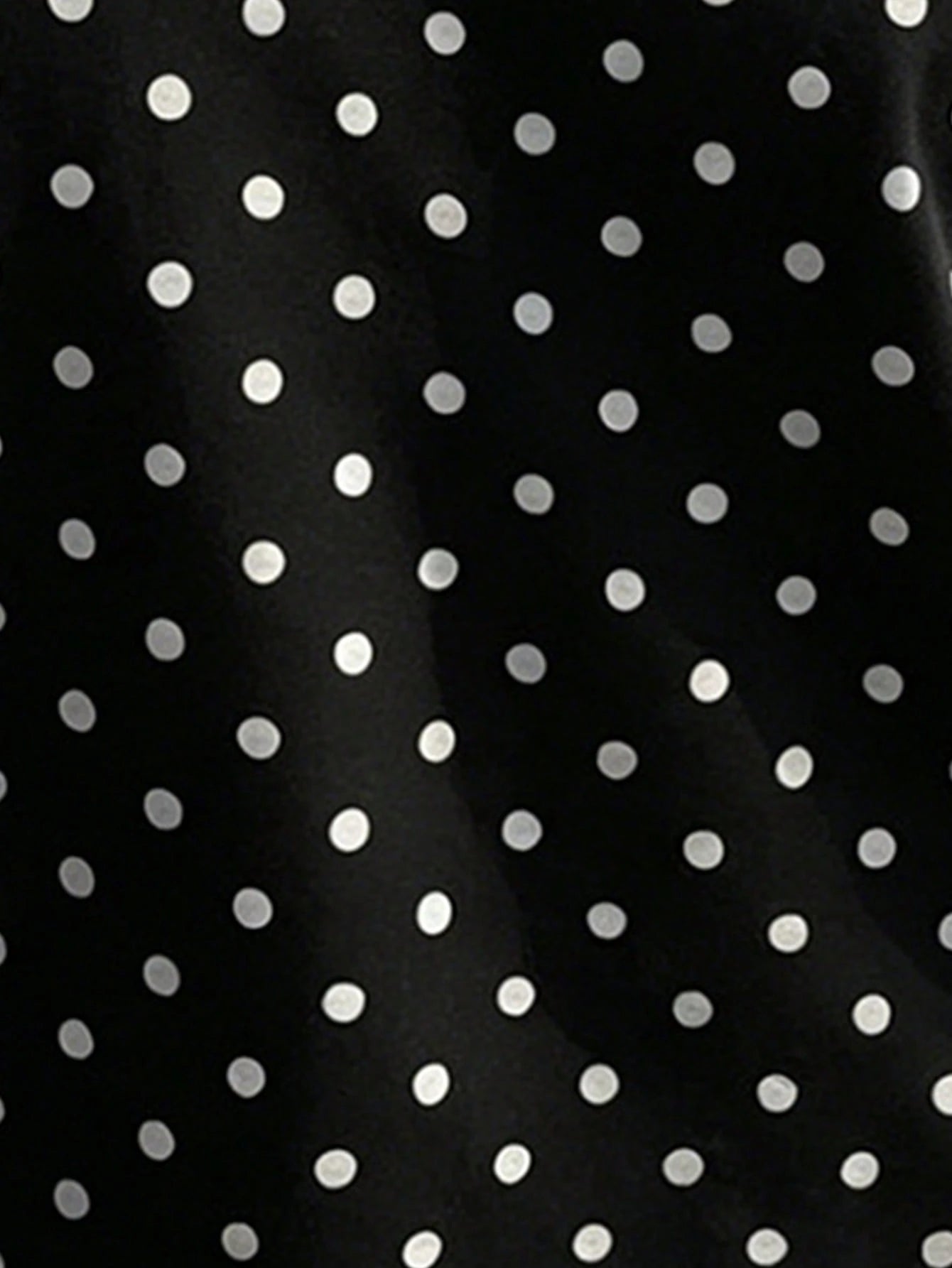 Muchica Plus Size Women Polka Dot Print Loose Shoulder T-Shirt Poka Dots Blouse Cow Casual Elegant Off Top For Formal Holiday Black And White Summer