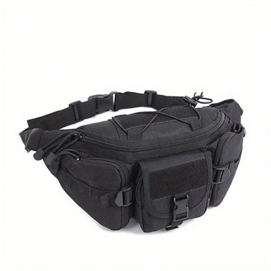 Multi Functional Outdoor Waist Bag, Large Capacity Tactical Chest Bag, Suitable For Hunting, Hiking, Hiking, Fishingaa