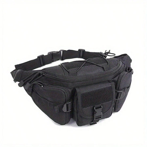 Multi Functional Outdoor Waist Bag, Large Capacity Tactical Chest Bag, Suitable For Hunting, Hiking, Hiking, Fishingaa