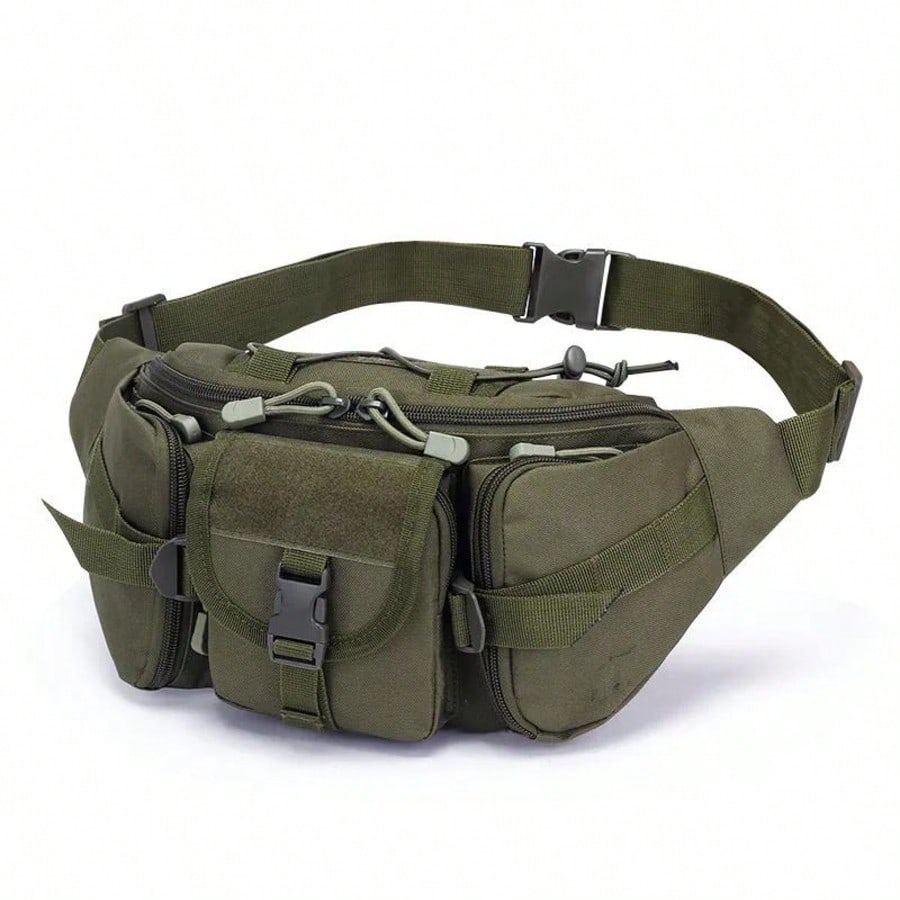 Multi Functional Outdoor Waist Bag, Large Capacity Tactical Chest Bag, Suitable For Hunting, Hiking, Hiking, Fishingaa