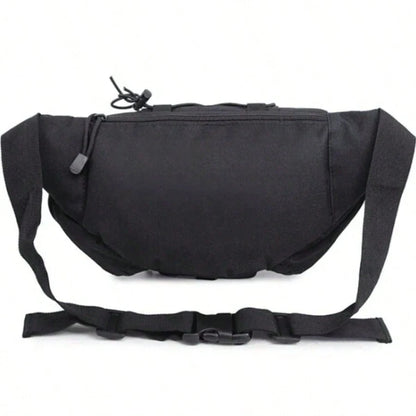 Multi Functional Outdoor Waist Bag, Large Capacity Tactical Chest Bag, Suitable For Hunting, Hiking, Hiking, Fishingaa