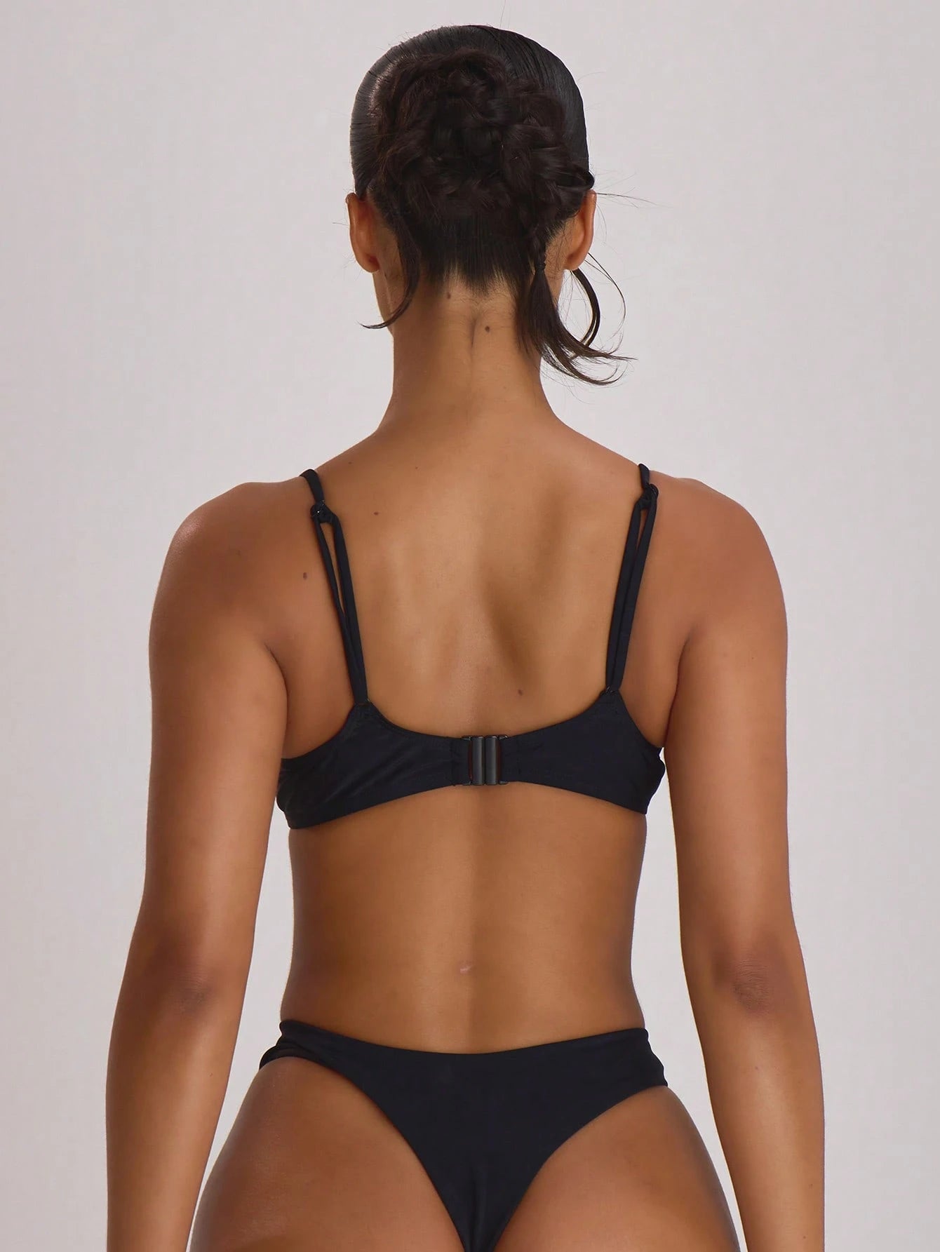 Musera Resort High Fit Coverage Cheeky Bikini Bottoms Swim Vacation Holiday Summer Travel Beachwear Basics Solid Colour Swimwear Resort Core