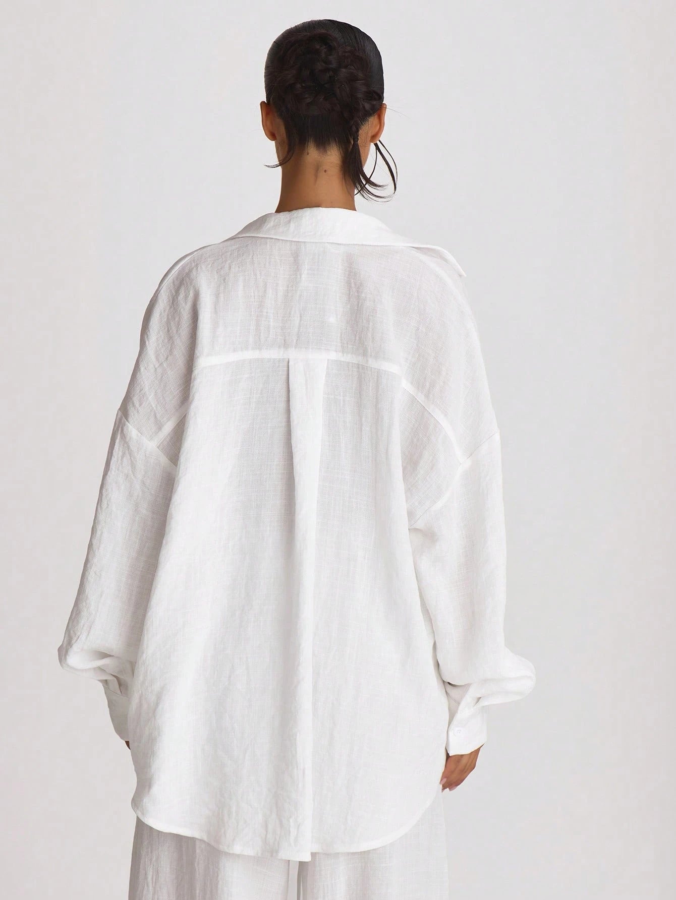Musera Resort Premium Oversized Linen Shirt Cover Up Swim Vacation Holiday Summer Travel Beachwear