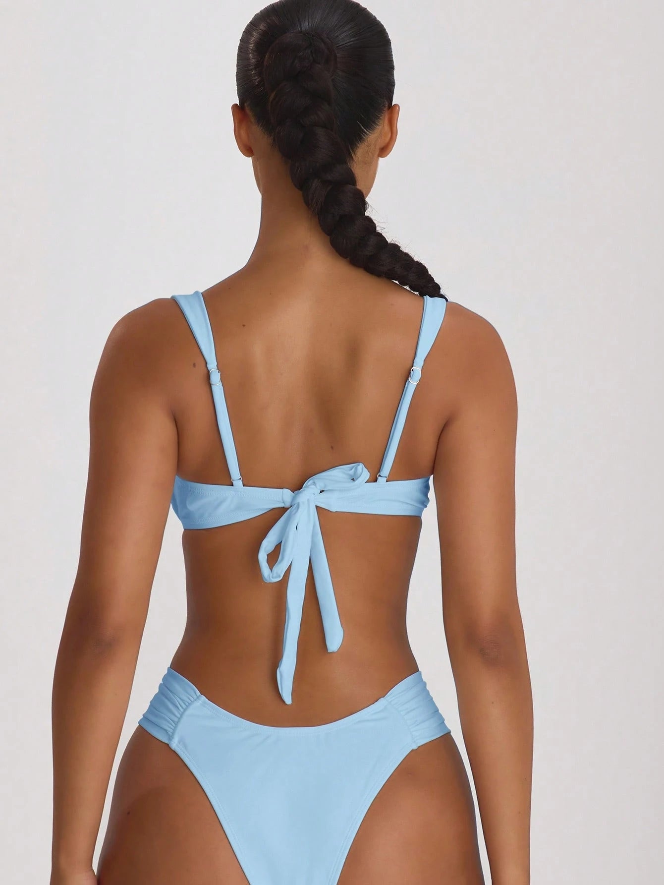 Musera Resort Underwired Ruched Cup Bikini Top Swim Vacation Holiday Summer Travel Beachwear Basics Hen Do Wedding Bridal Bachelorette Resort Core